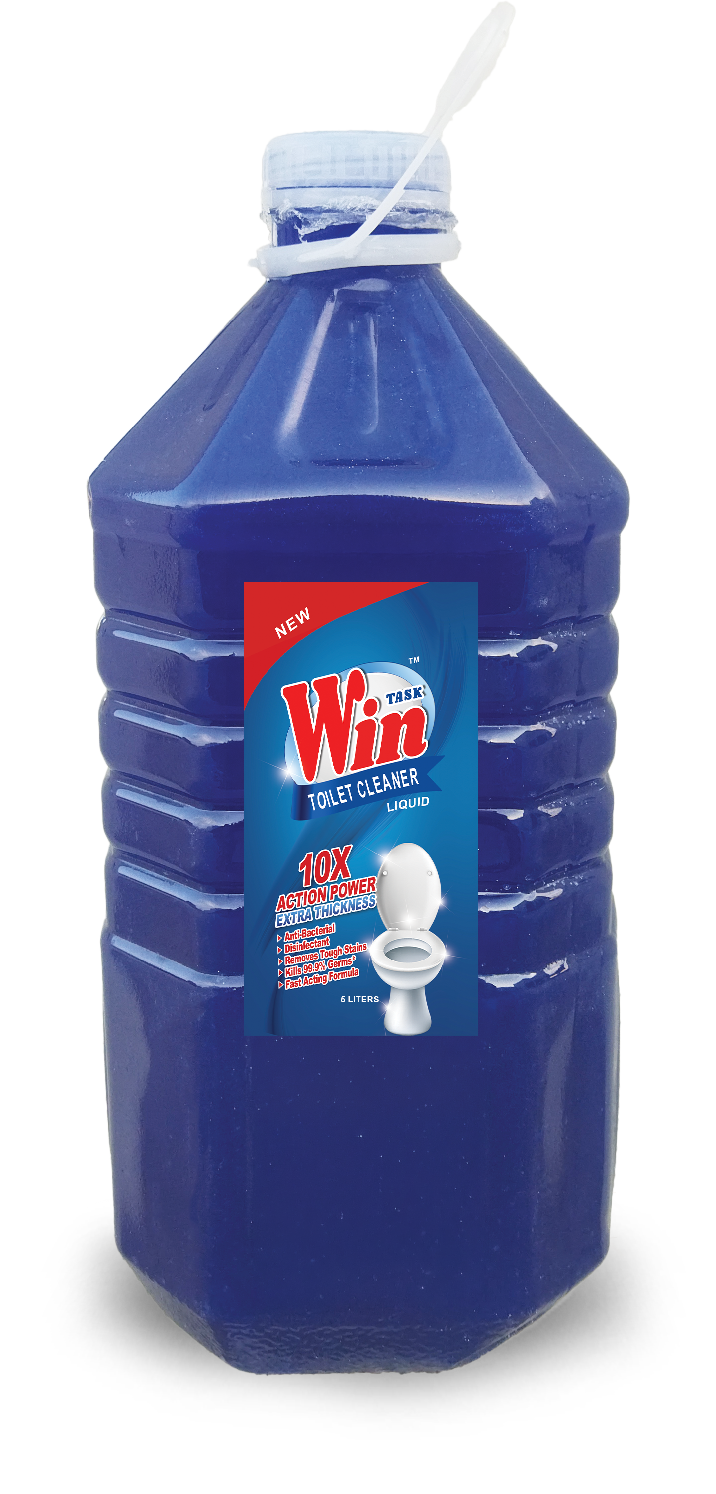 Win Task Toilet Cleaner 5 L container